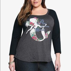 Torrid Disney Ariel Part of Your World Raglan